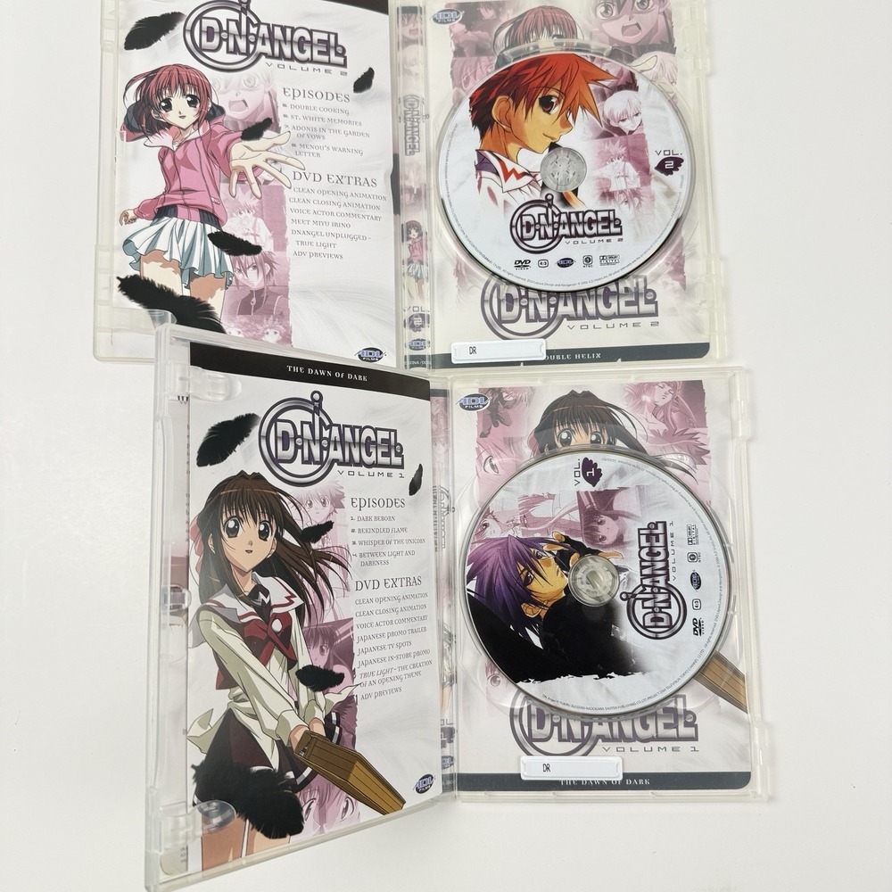 D.N.Angel (DN Angel) Volumes 1 + 2 DVD Dawn Of Dark / Double Helix ADV Films - Picture 4 of 4